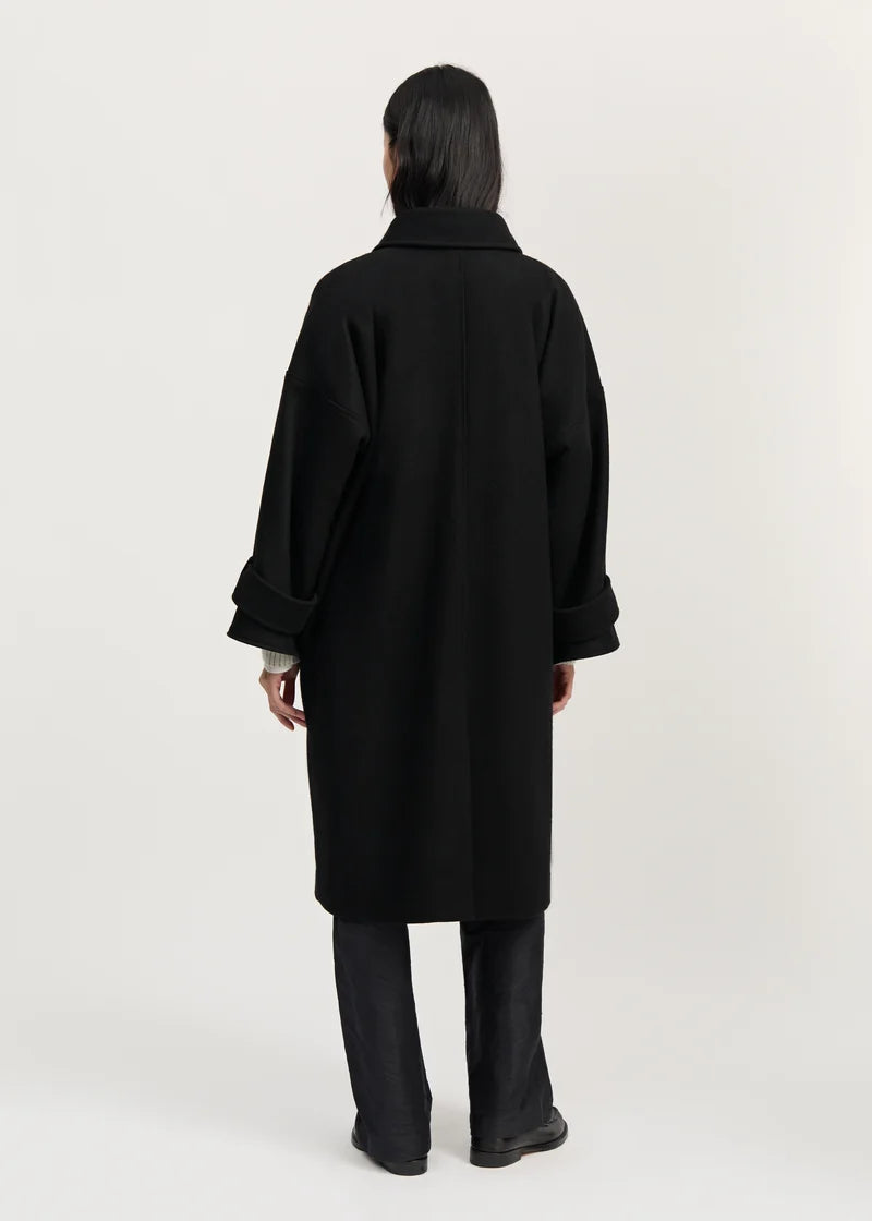 Aiayu Jo Coat Loden | Black