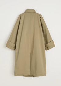 Aiayu Jo Coat Twill | Classic Khaki