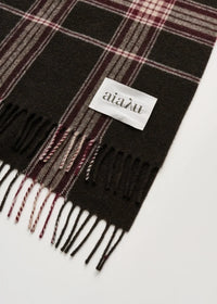 Aiayu Kaya Scarf | Mix Brown