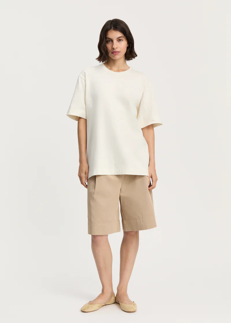 Aiayu Circular Tee | Pure Ecru