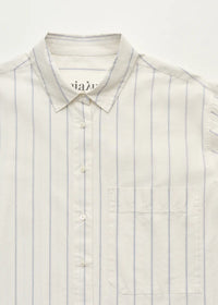 Aiayu Lynette Shirt | Champetra Mix French Blue