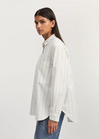 Aiayu Lynette Shirt | Champetra Mix French Blue
