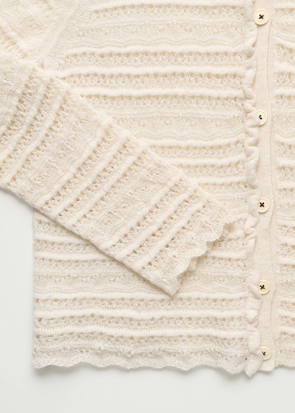 Aiayu Mateo Cardigan Pure Llama | Albicant