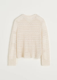 Aiayu Mateo Cardigan Pure Llama | Albicant