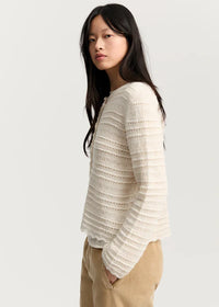 Aiayu Mateo Cardigan Pure Llama | Albicant