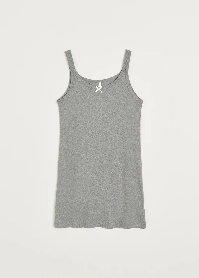 Aiayu Messhu Dress | Grey Melange | Økologisk Bomuld