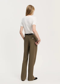 Aiayu Milo Pant Cotton | Green Wood