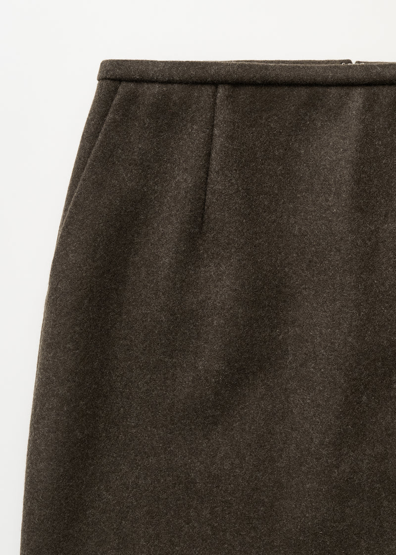 Aiayu Mini Skirt Loden | Pure Dark Brown