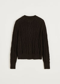 Aiayu Pala Cardigan | Pure Dark Brown | llamauld