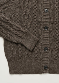 Aiayu Pala Cardigan | Pure Smokey Brown | llamauld