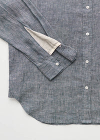 Aiayu Paulina Shirt Linen | Night Sky