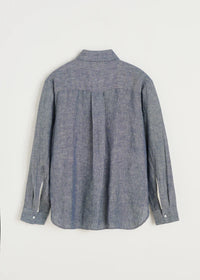 Aiayu Paulina Shirt Linen | Night Sky