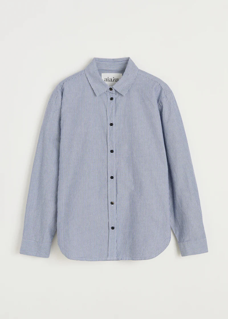 Aiayu Paulina Shirt Striped | Mix Blue Boy