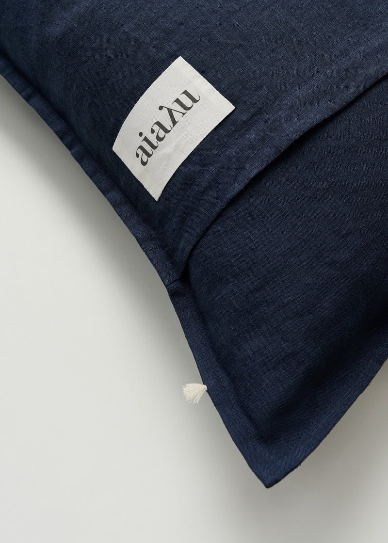 Aiayu Pillow Linen | Navy | 50 x 50 cm.