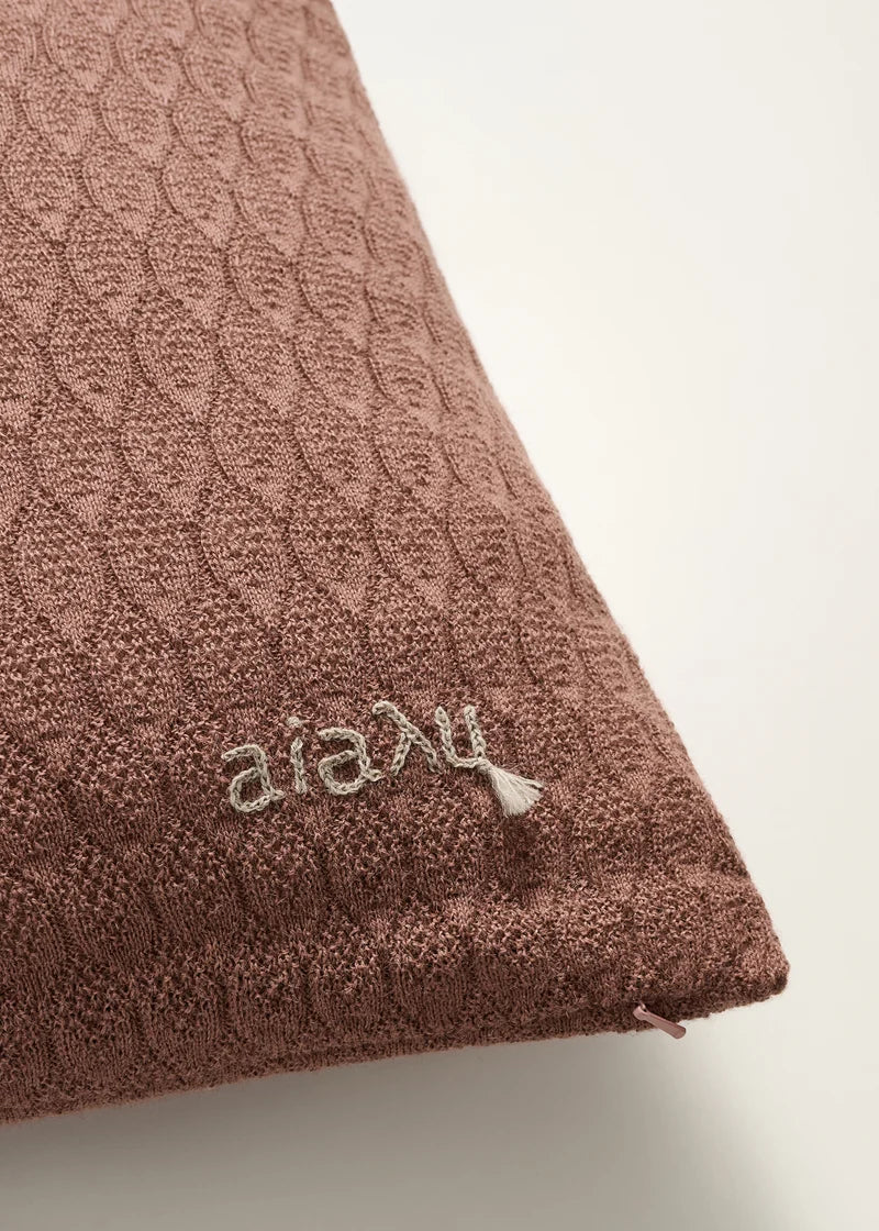 Aiayu Raul Classic Pillow | Dessert Blush | Lama Uld 50 x 50 cm.