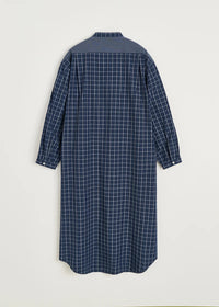 Aiayu Sani Dress Check | Mix Navy
