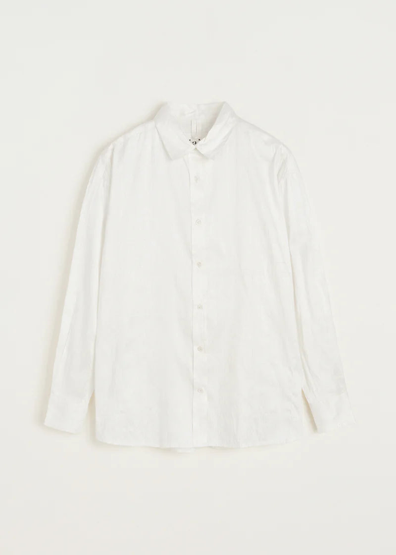 Aiayu Shirt Recycled Silk | Pure Ecru