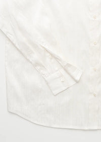 Aiayu Shirt Recycled Silk | Pure Ecru