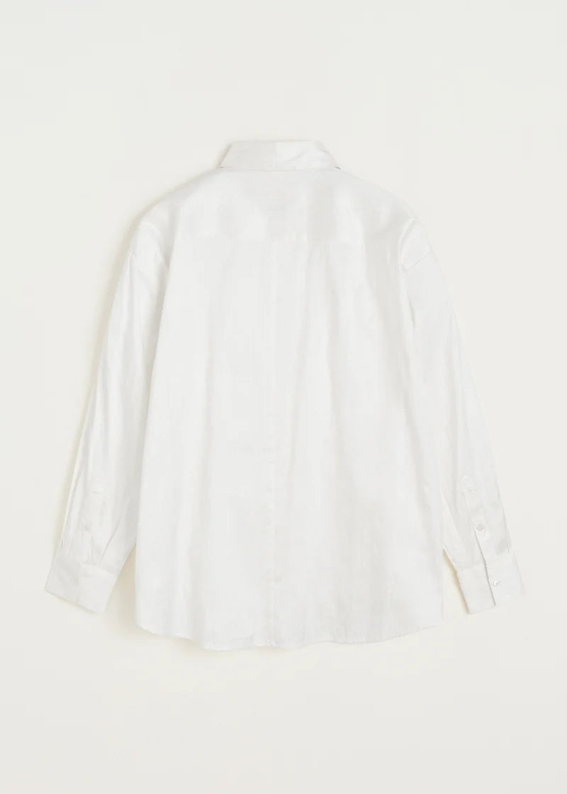 Aiayu Shirt Recycled Silk | Pure Ecru