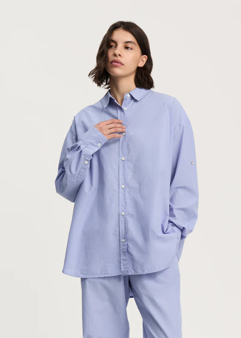 Aiayu Shirt 1407 | Lupine | Økologisk Skjorte