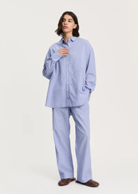 Aiayu Shirt 1407 | Lupine | Økologisk Skjorte