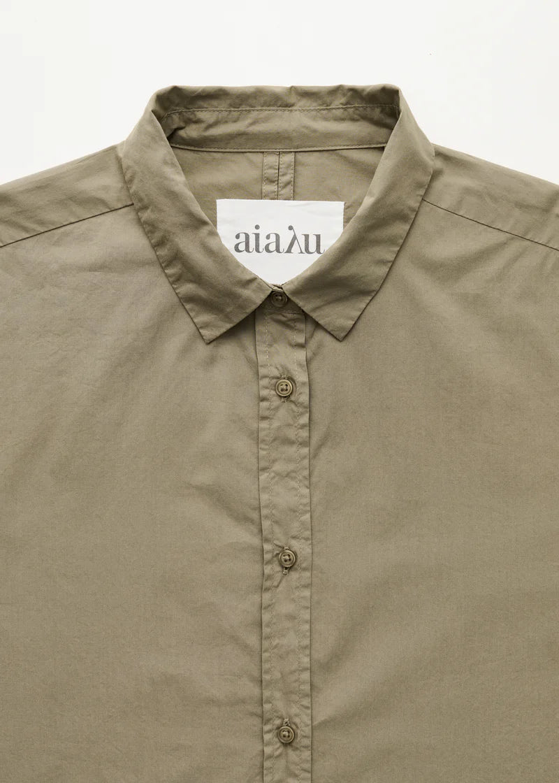 Aiayu Shirt 1407 | Olive Garden | Økologisk Skjorte