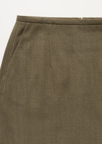 Aiayu Skirt Cotton | Green Wood
