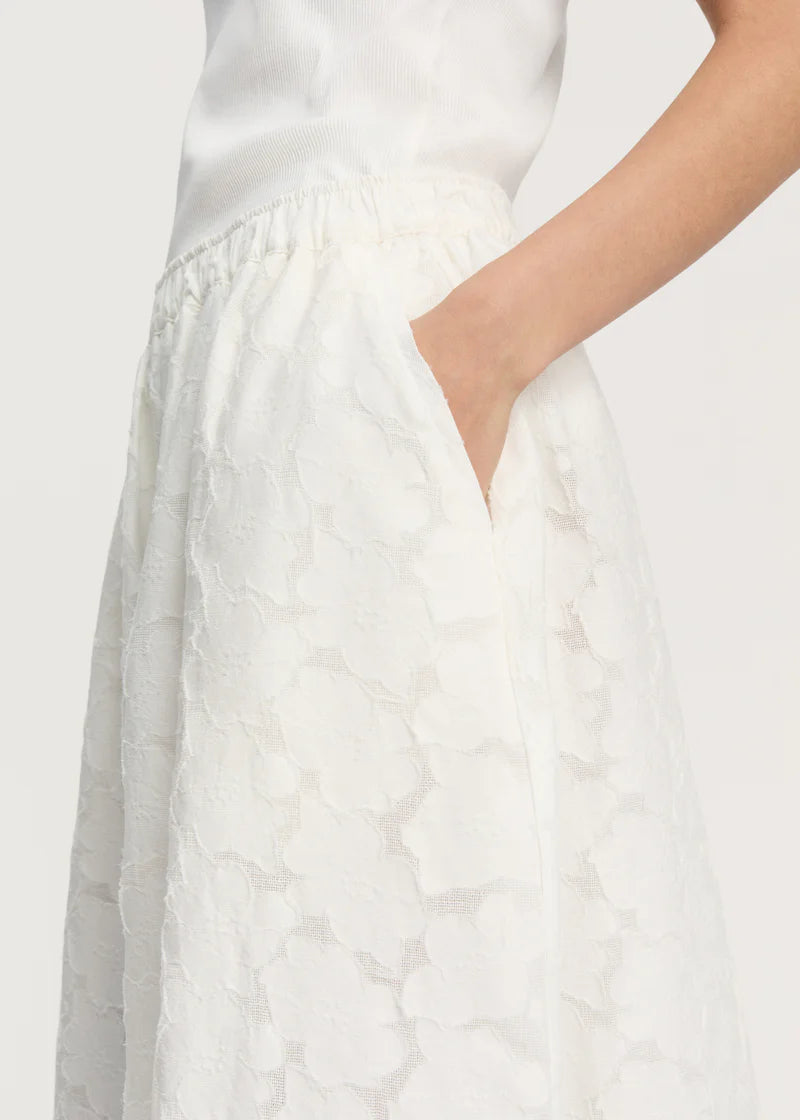 Aiayu Skirt Laceflower | White