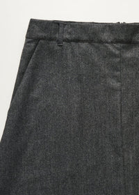 Aiayu Stella Skirt Fine Wool | Dark Grey
