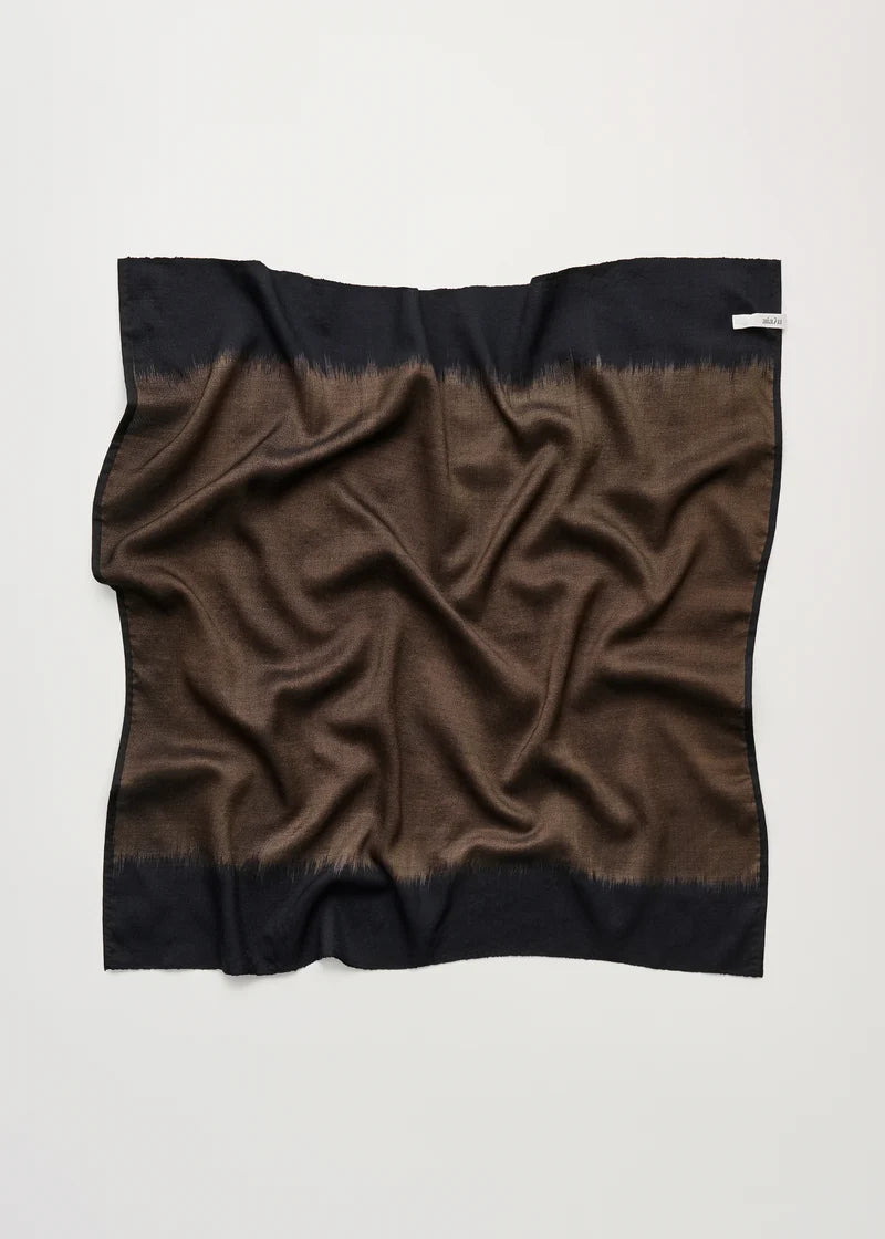 Aiayu Winona Scarf Pure Silk  | Mix Brown | Silketørklæde 65 x 65 cm.