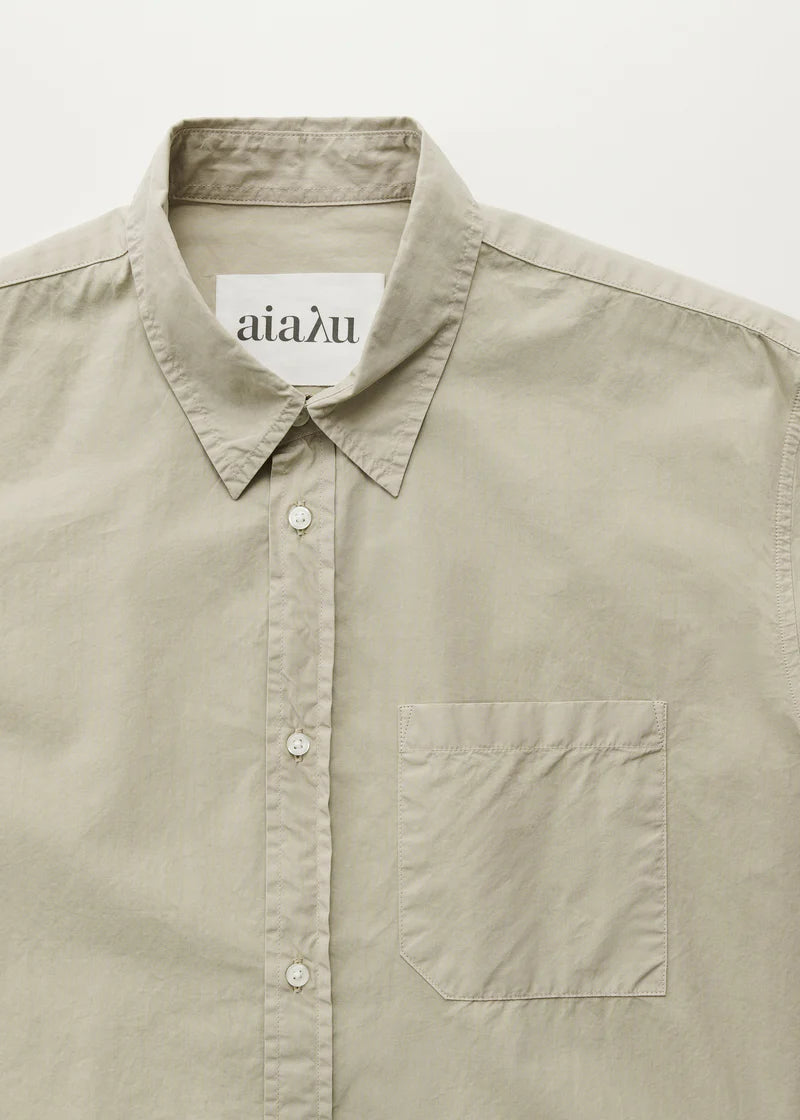 Aiayu Classic Shirt Dried Herb | Unisex Skjorte