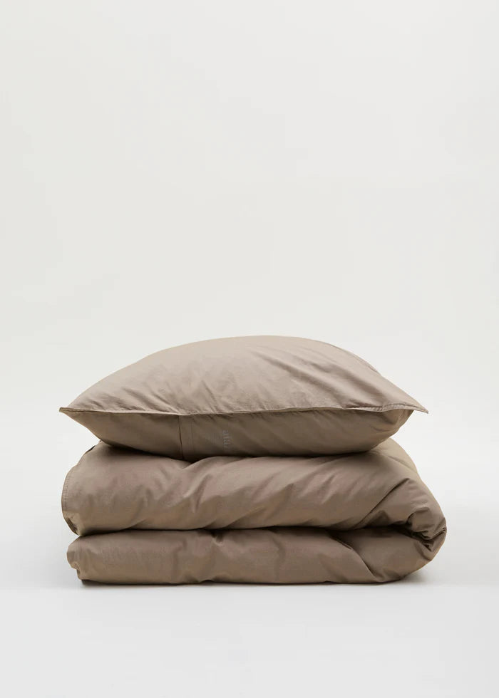 Aiayu Duvet set & Pillow Case | Cocoa 140 x 200 cm. | Sengetøj