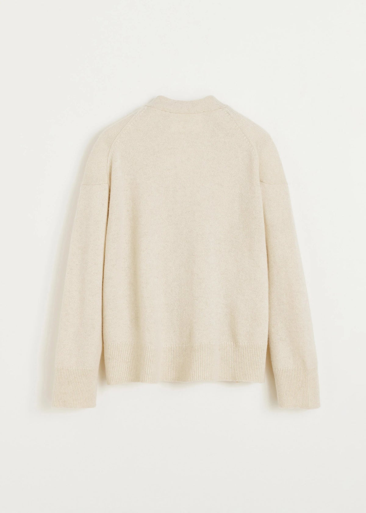 Aiayu Flora Cashmere Cardigan | Pure Ecru