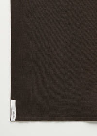 Aiayu Gentle Tank Cotton cashmere Blend | Dark Brown