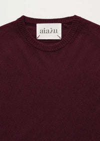 Aiayu Leonardo Sweater Cashmere | Bordeaux