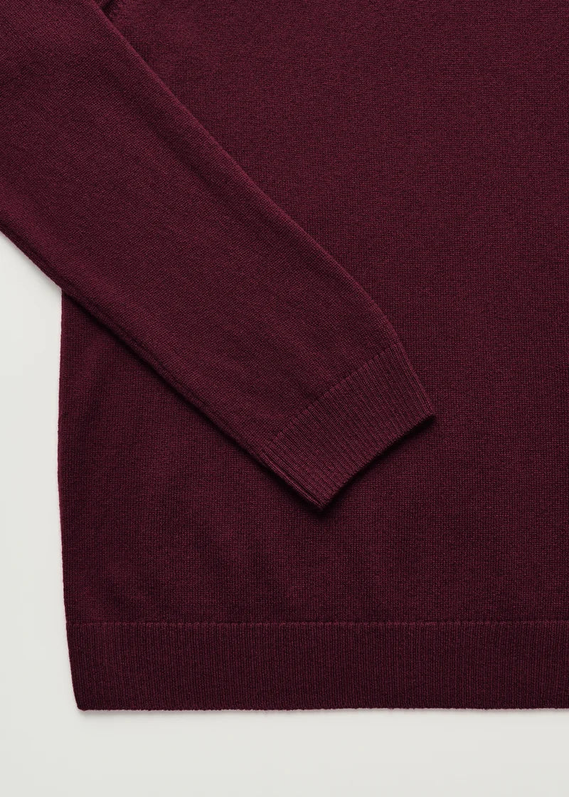 Aiayu Leonardo Sweater Cashmere | Bordeaux
