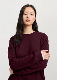 Aiayu Leonardo Sweater Cashmere | Bordeaux