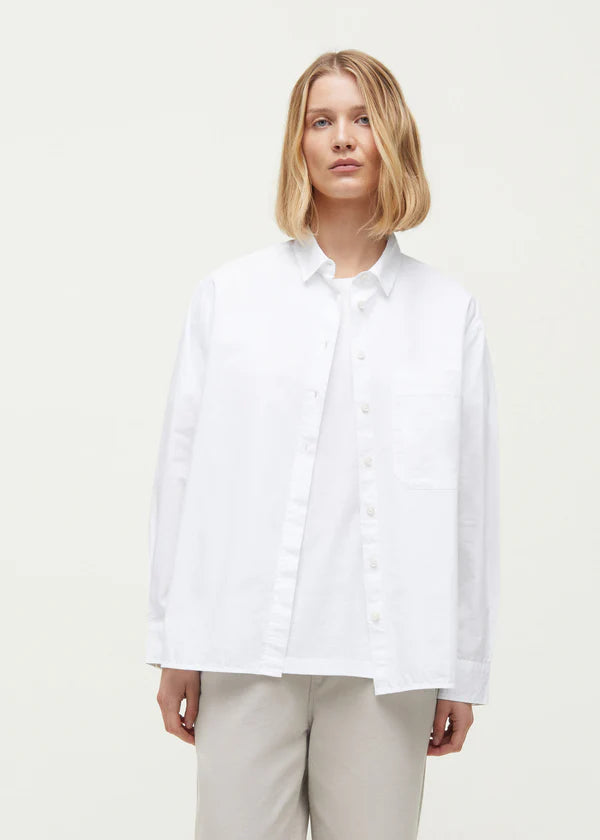 Aiayu Lynette Shirt White | Økologisk Bomuld