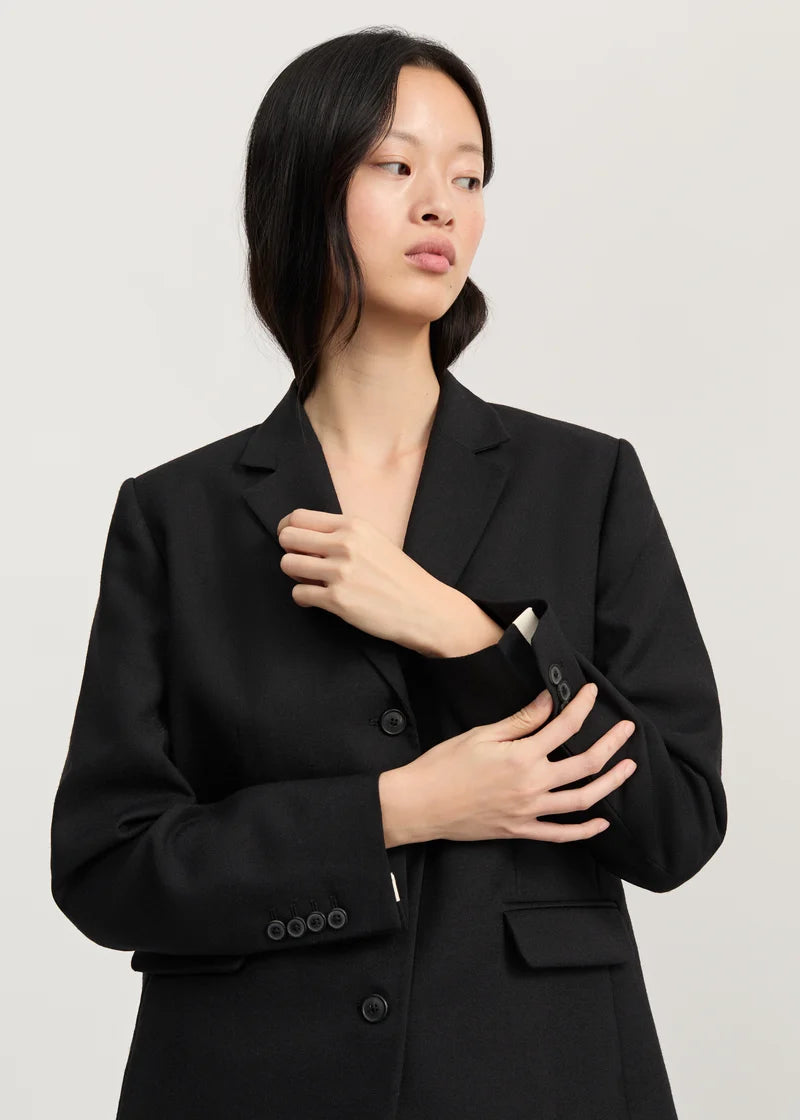 Aiayu Mason Jacket Wool | Black