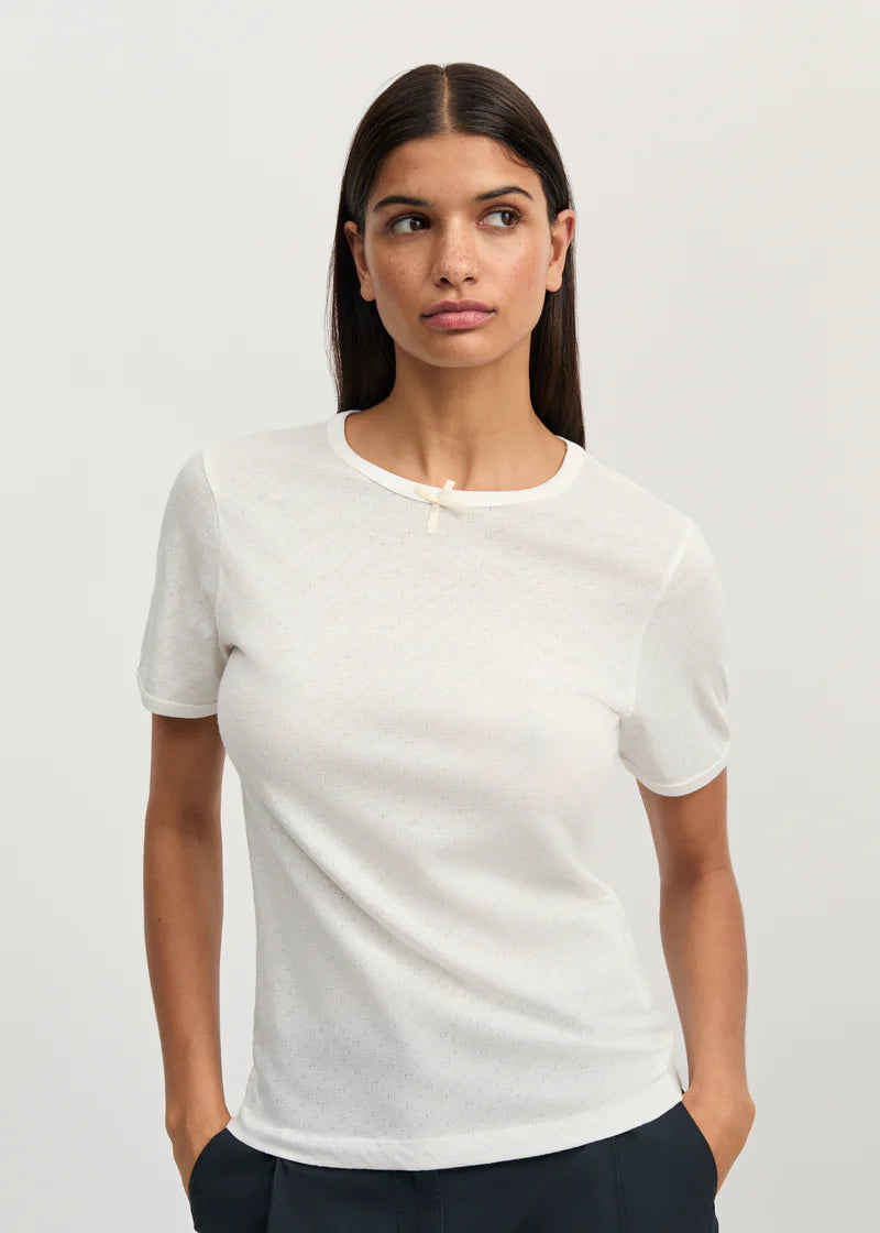 Aiayu Messhu Tee | Pure Ecru | Økologisk Bomuld