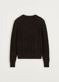Aiayu Orenda Sweater | Pure Dark Brown | llamauld