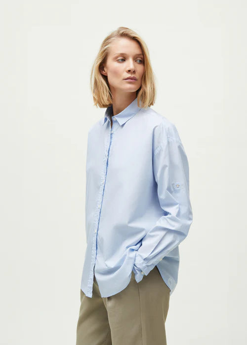 Aiayu Shirt 1407 Blue Eyes | Økologisk Bomuld