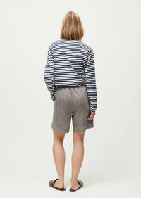 Aiayu Shorts Long Linen | Brown