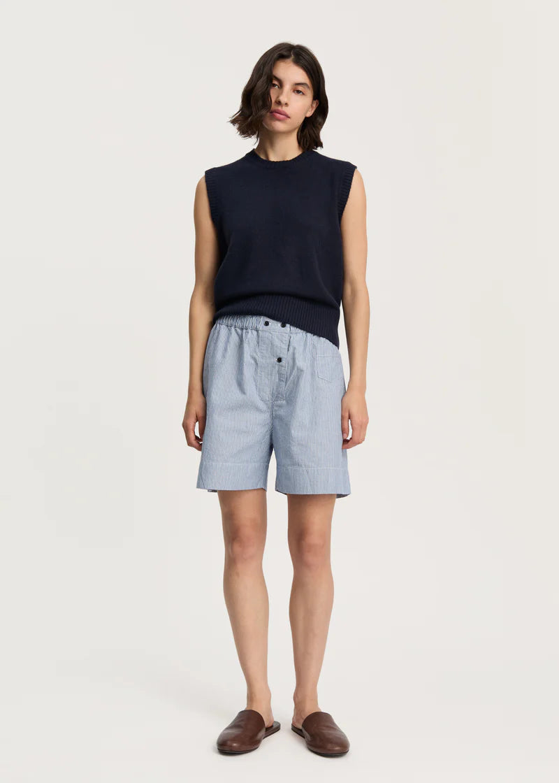 Aiayu Uma Shorts Striped | Mix Blue Boy