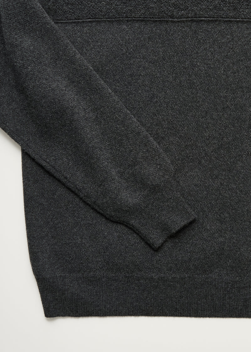 Aiayu Vargas hoodie | Cashmere | Antracite