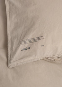 Aiayu Duvet Set and Pillowcase | Dried Herb 200 x 220 cm. | Sengetøj Dobbeltdyne inkl. 2 hovedpudebetræk