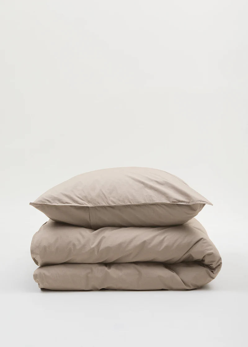 Aiayu Duvet Set and Pillowcase | Dried Herb 200 x 220 cm. | Sengetøj Dobbeltdyne inkl. 2 hovedpudebetræk