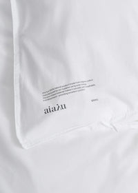 Aiayu Duvet Set and Pillow Case | White 140 x 200 cm. | Sengetøj