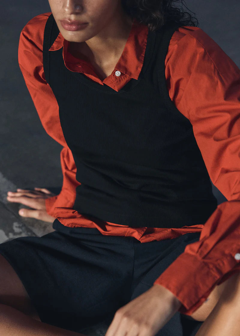 Aiayu Gentle Tank | Black | Cashmere & Bomuld