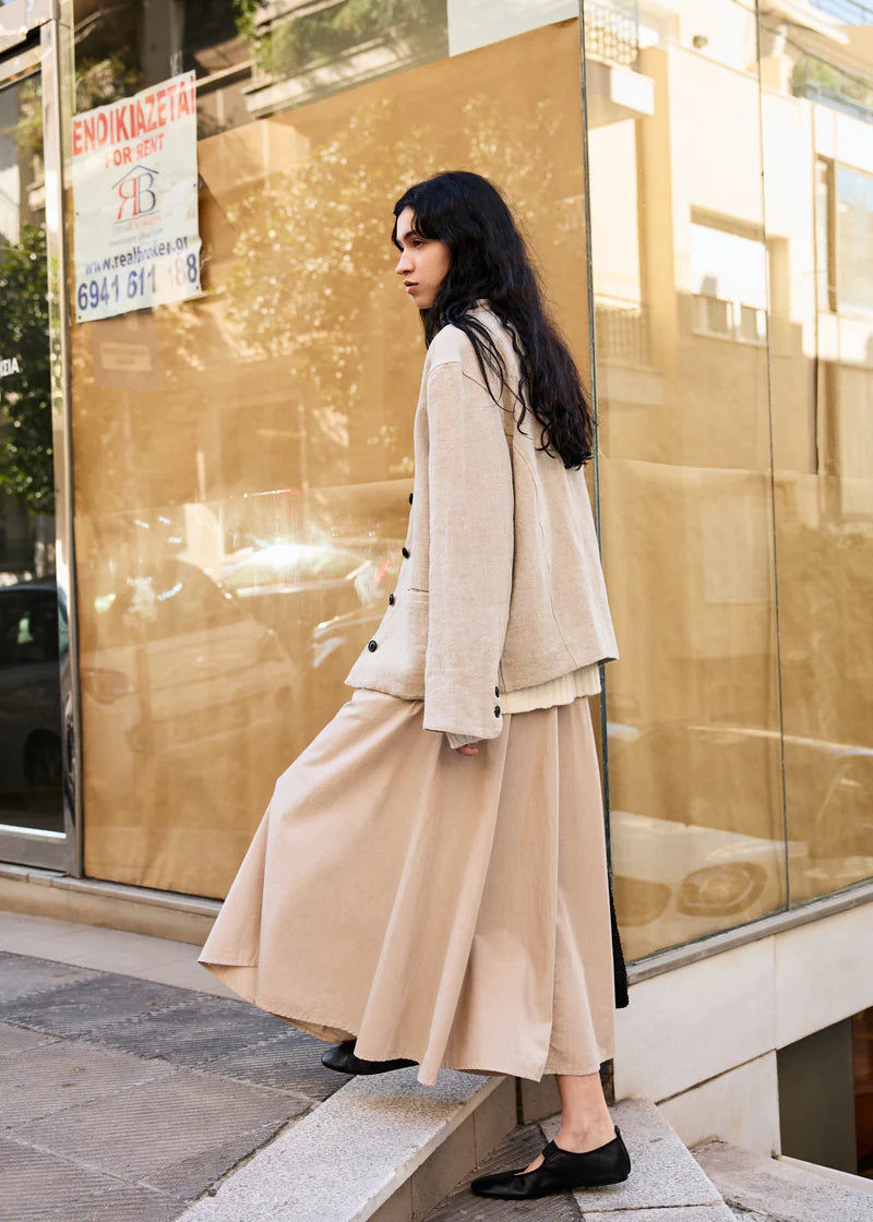 Aiayu Bea Skirt Cotton | Dried Herb